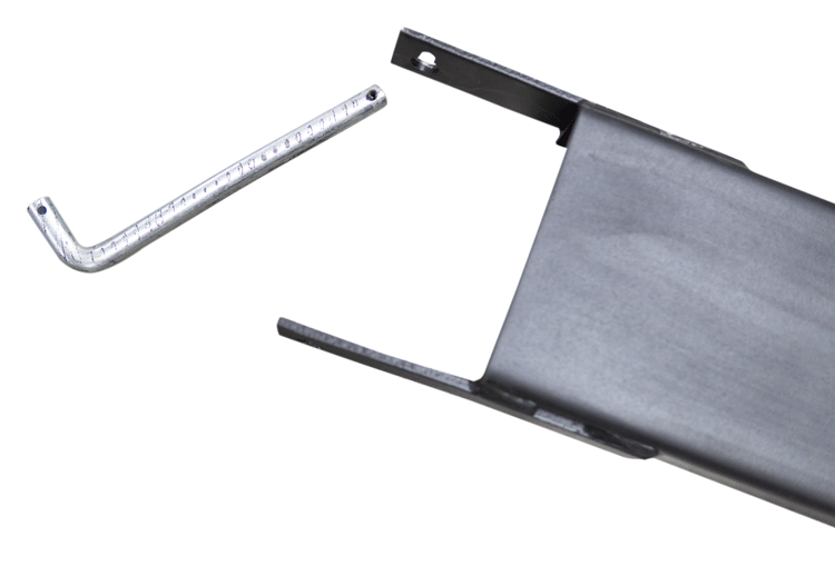 Gabelverlängerung geschlossen 3000mm für Gabelstapler mit Bolzen 130x50mm